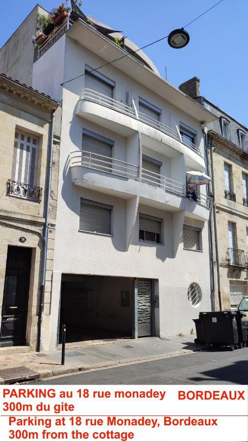 Apartamento Gite Le Capucin Avec Parking Burdeos Exterior foto